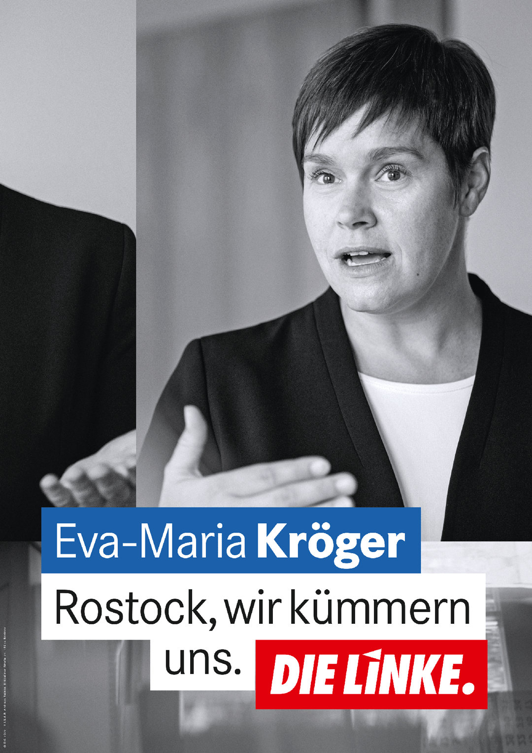 OB-Wahl Rostock Plakat